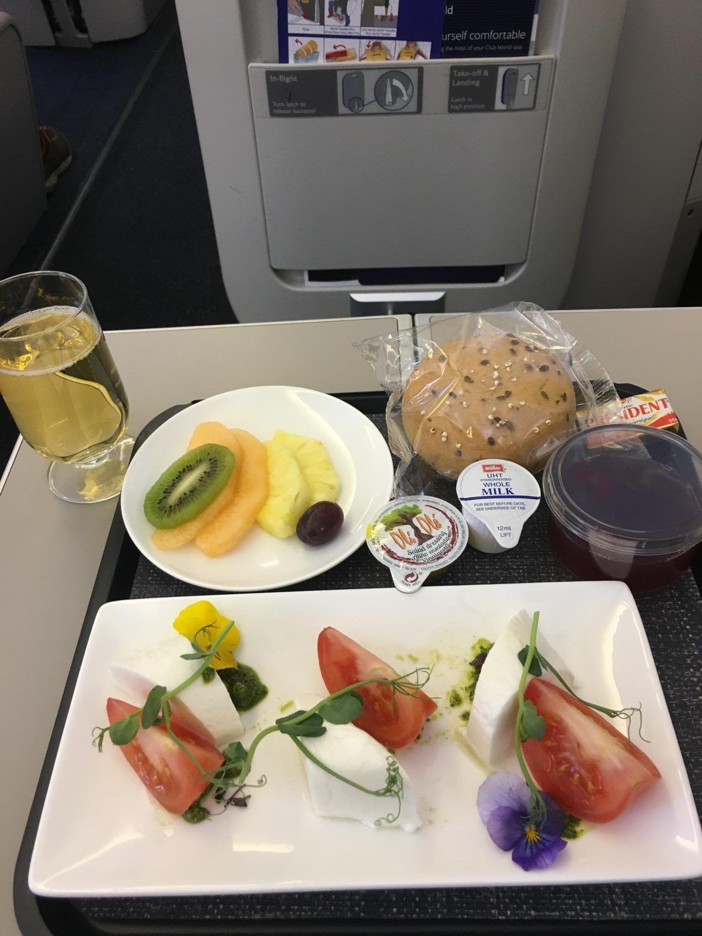 gluten free meal british airways club europe