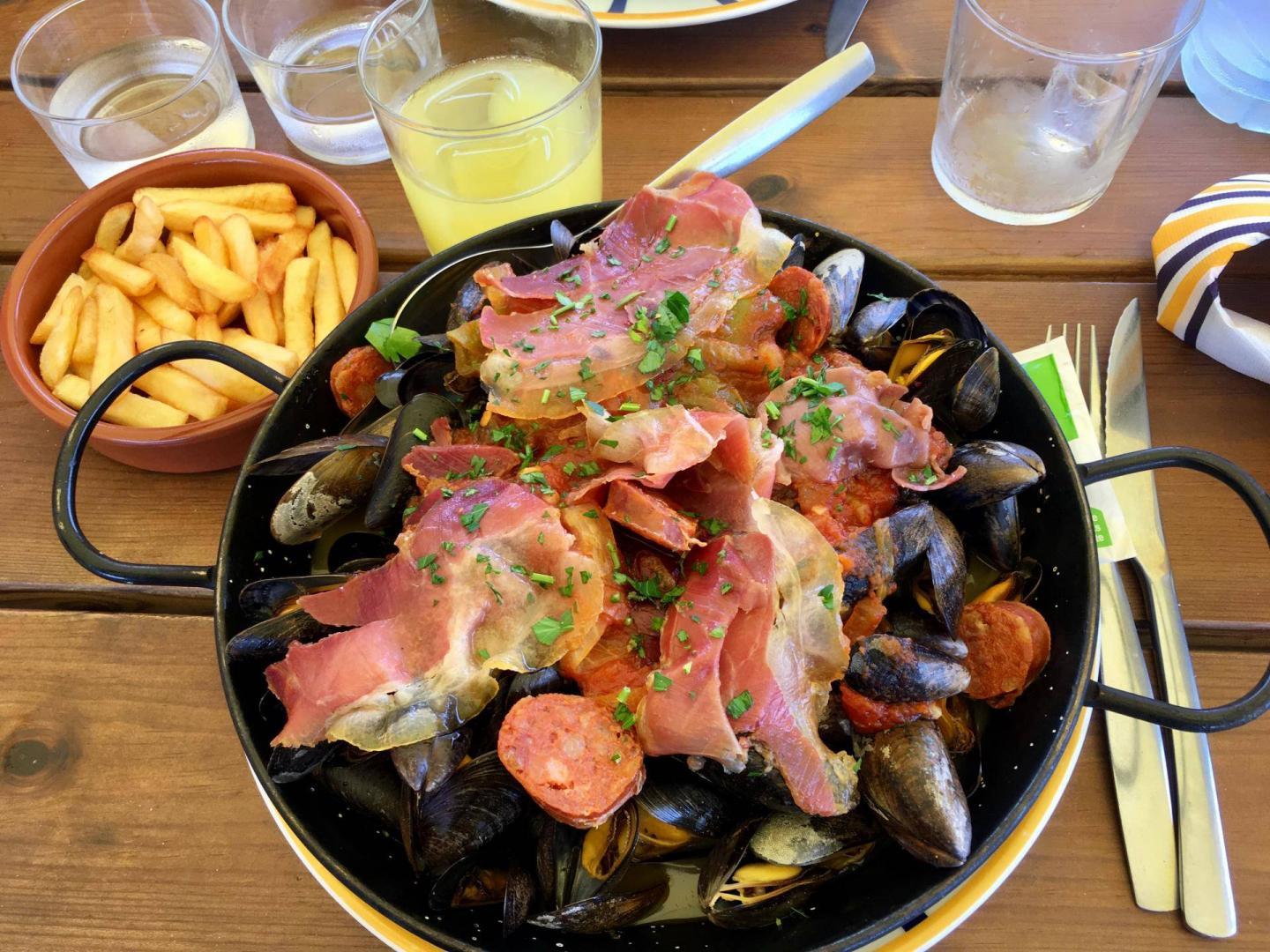 sans gluten moules frites