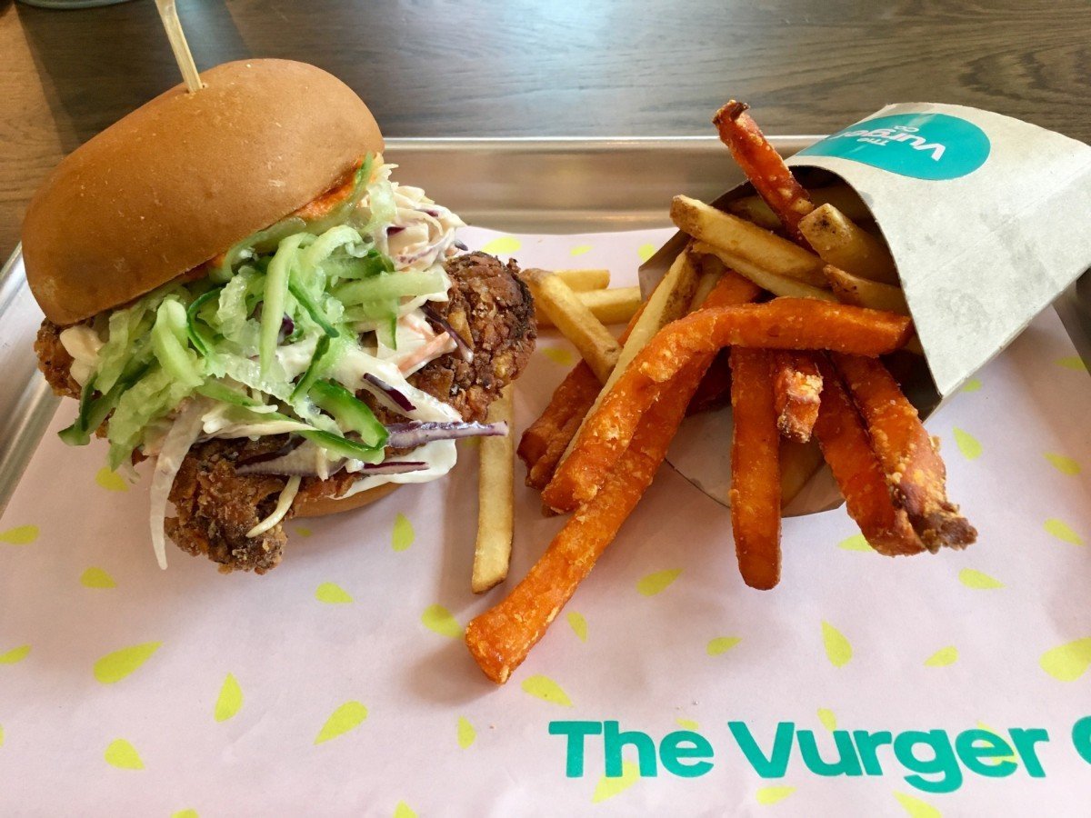 where to find gluten free vegan burger London - The Vurger Co