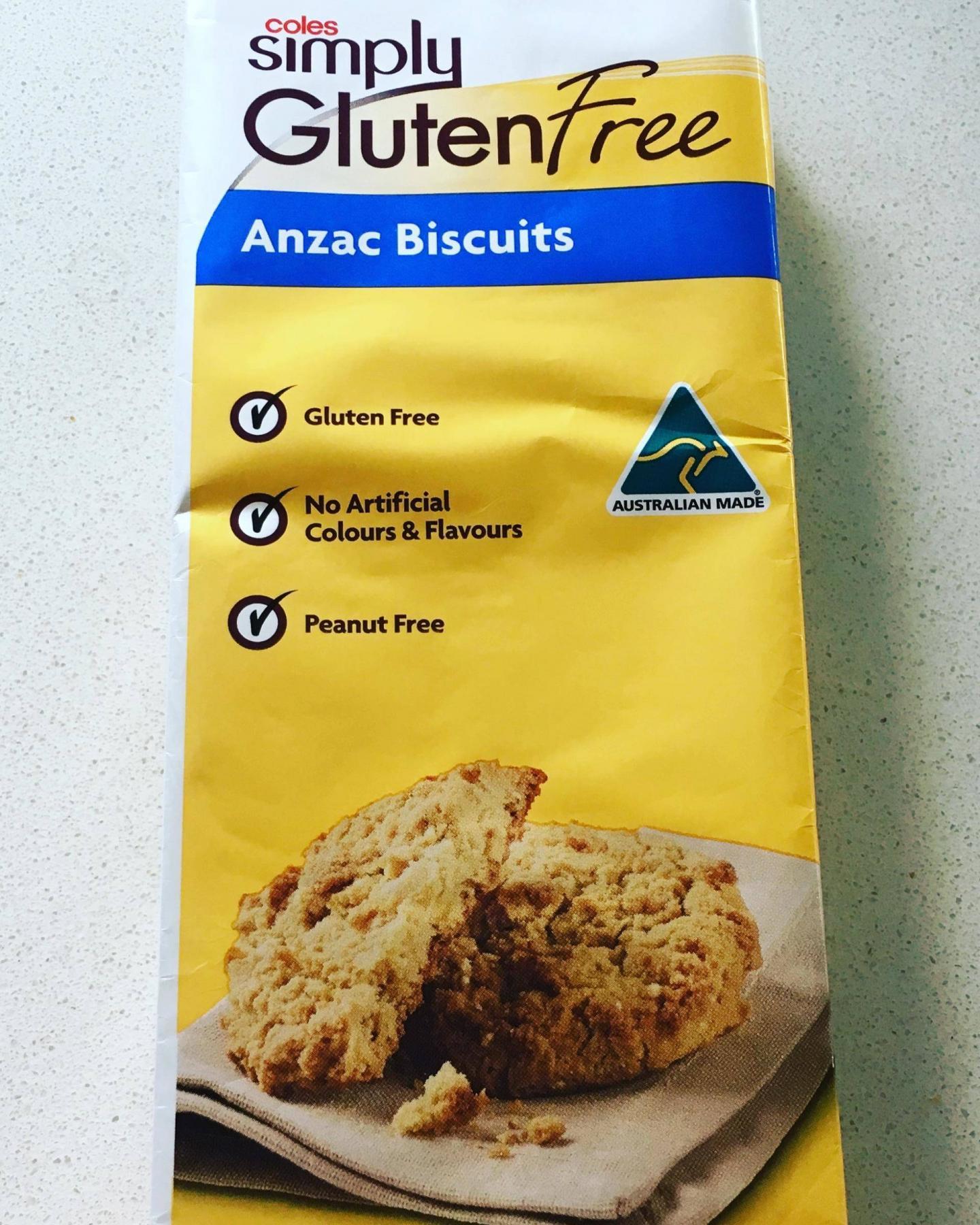 gluten free Anzac biscuits 